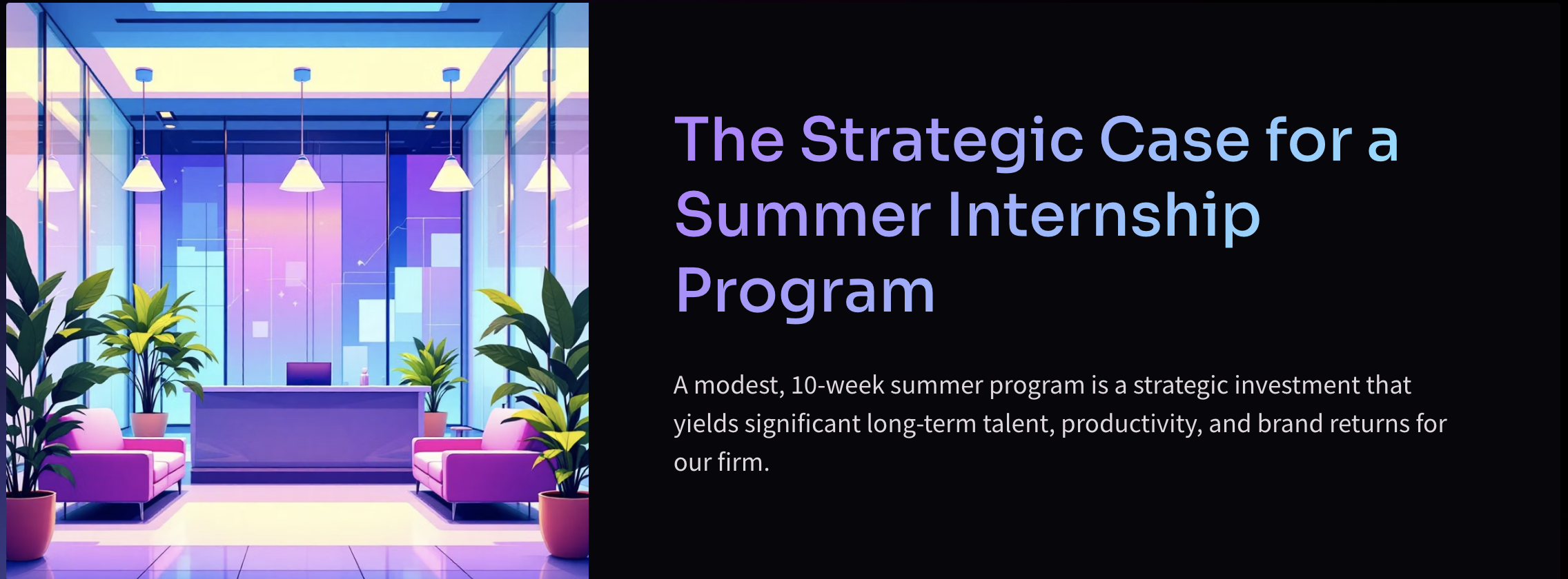 Consulting Internship Program Case Preview